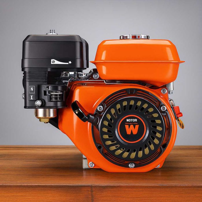 Двигун бензиновий WOLFSON 6,5л.с вал 20мм мотор двигатель бензиновый