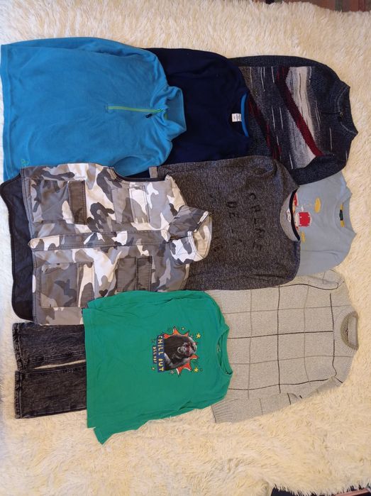 Пакет бу одягу для хлопчика 6-8 років, розмір 122-128