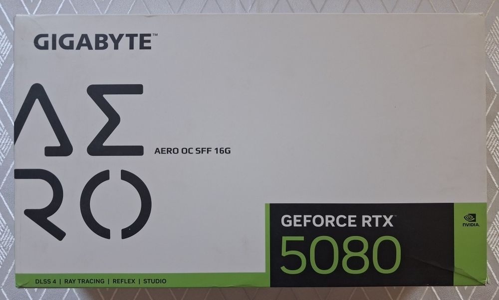 Karta graficzna Gigabyte GeForce RTX 5080 Aero OC 16GB GDDR7 DLSS4