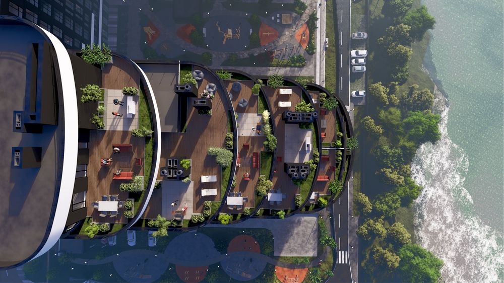 Продаж квартири з виглядом на озеро та терасою