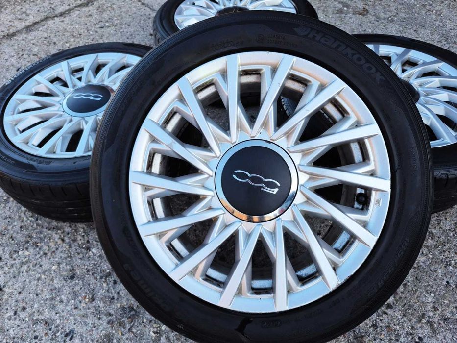 Fiat 500 Oryginalne Alufelgi Koła Lato 6,5mm 15 Cali 4x98