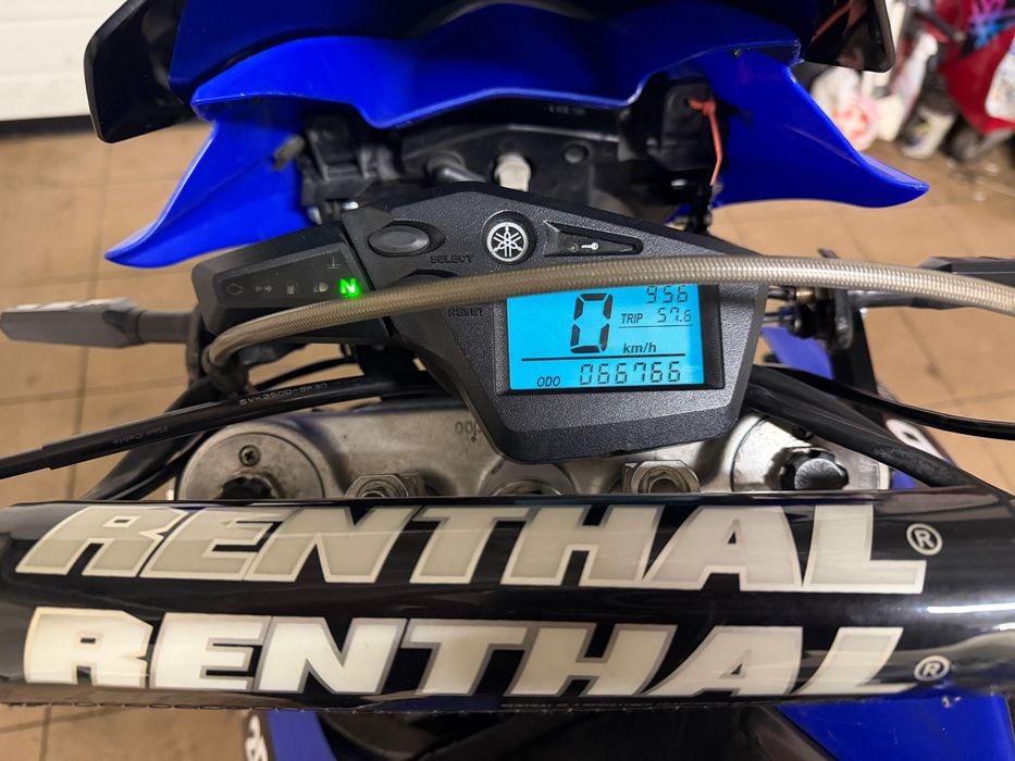 Yamaha XTX 660 Supermoto. Upside down! Zamiana