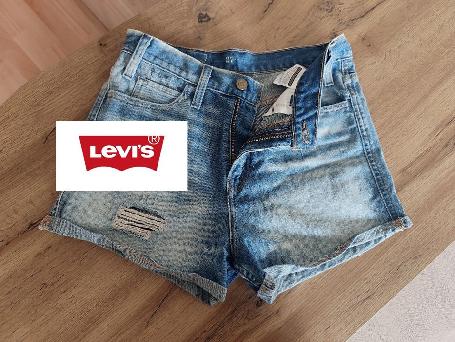 Szorty jeansowe Levi's spodenki denim jeans lato