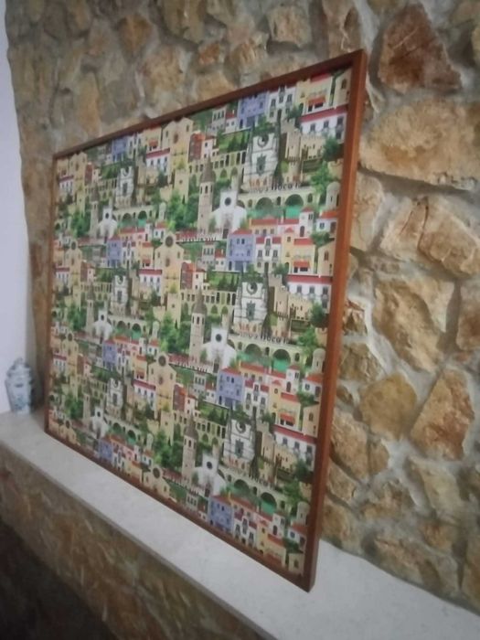 Quadro alusivo a festa dos TABULEIROS