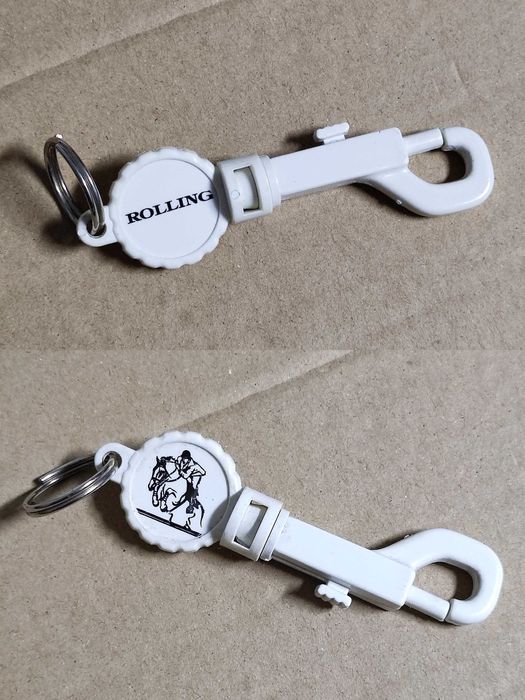Porta chaves antigo anos 80/90 Rolling cavalo jockey hipismo