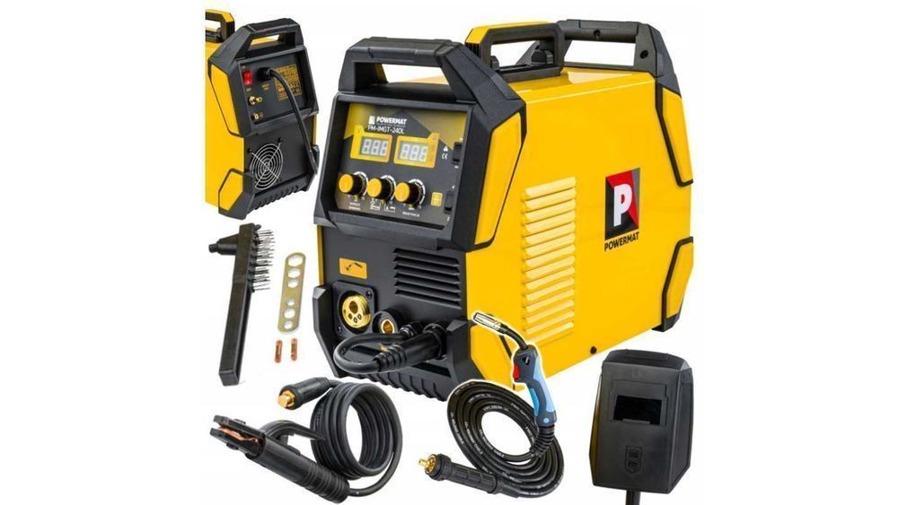 Profesjonalna SPAWARKA Inwerterowa 240A Półautomat MIG MAG MMA TIG