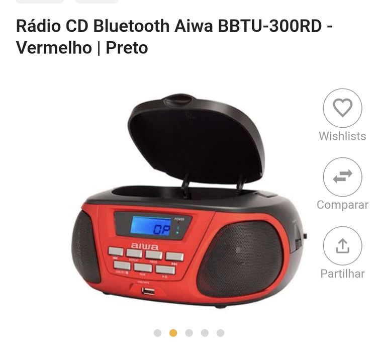 Rádio CD Bluetooth Aiwa BBTU-300RD - Vermelho | Preto
Rádio CD Bluetooth Aiwa BBTU-300RD - Vermelho | Preto - 1
Rádio CD Bluetooth Aiwa BBTU-300RD - V