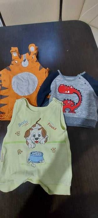 Ubranka dla chłopca 0-3 miesiące