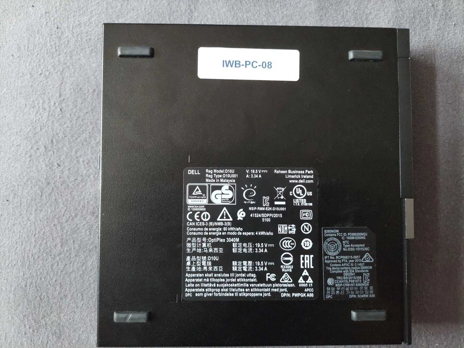 Komputer  Dell Optiplex 3040 TINY .