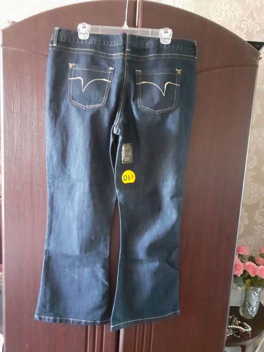 Стильні джинси денім ! Розмір 52- 56! Евро 46(18).