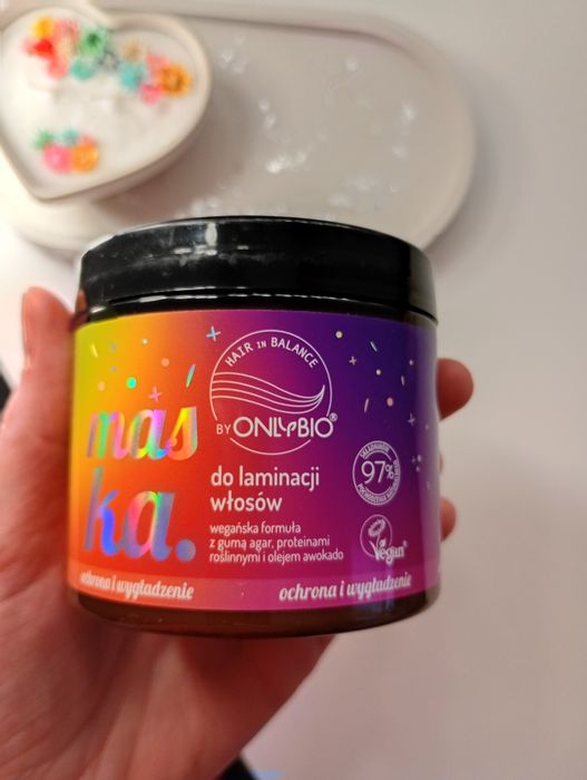 Onlybio maska do laminacji włosów