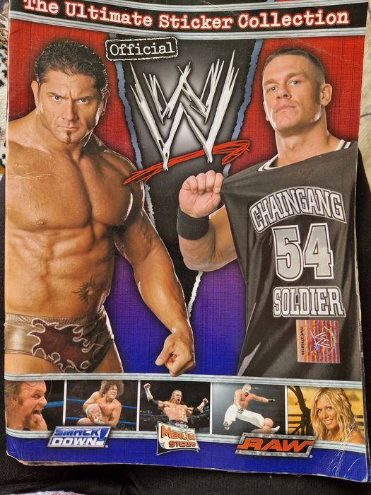 Caderneta wrestling completa