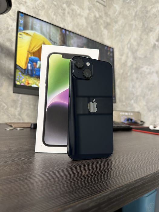 iPhone 14 128Gb • Идеал • АКБ 85% • Полный комплект • Гарантия • Айфон