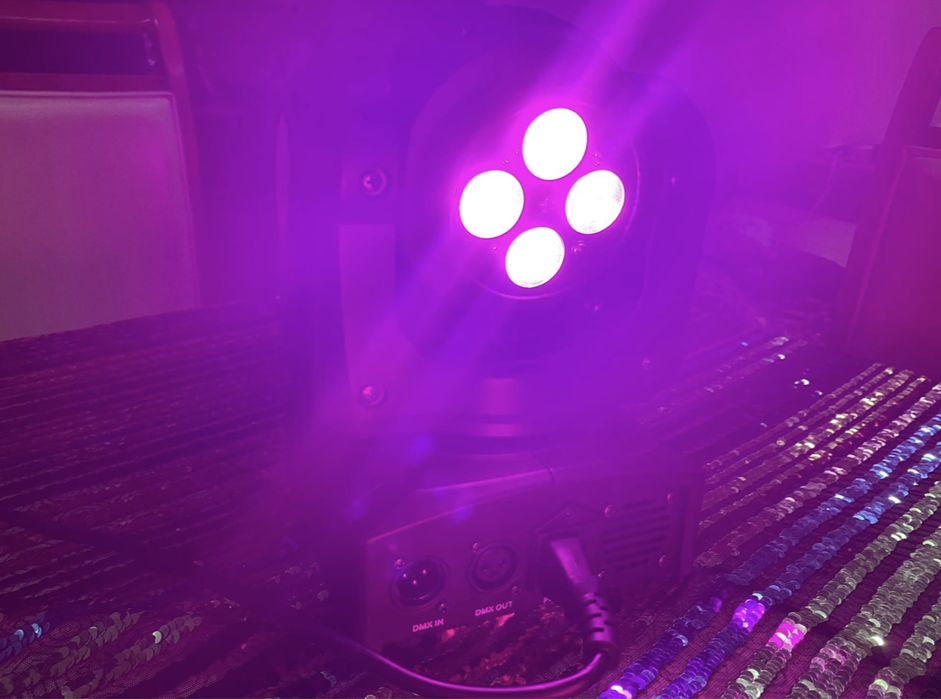 2 moving head light doible face