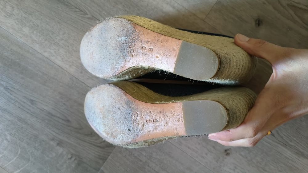 Sandálias cunha Coach