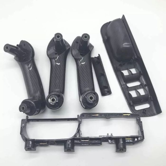 Puxadores Volkswagen Golf 4 Bora - 9 peças Carbono