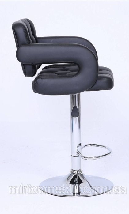 Стілець візажиста GOR ЕКО BAR СН-BASE d-410, чорний