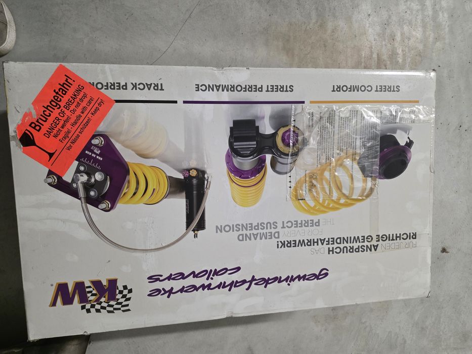 Suspensão usada coilover KW v3 Mercedes C W204 e E W207