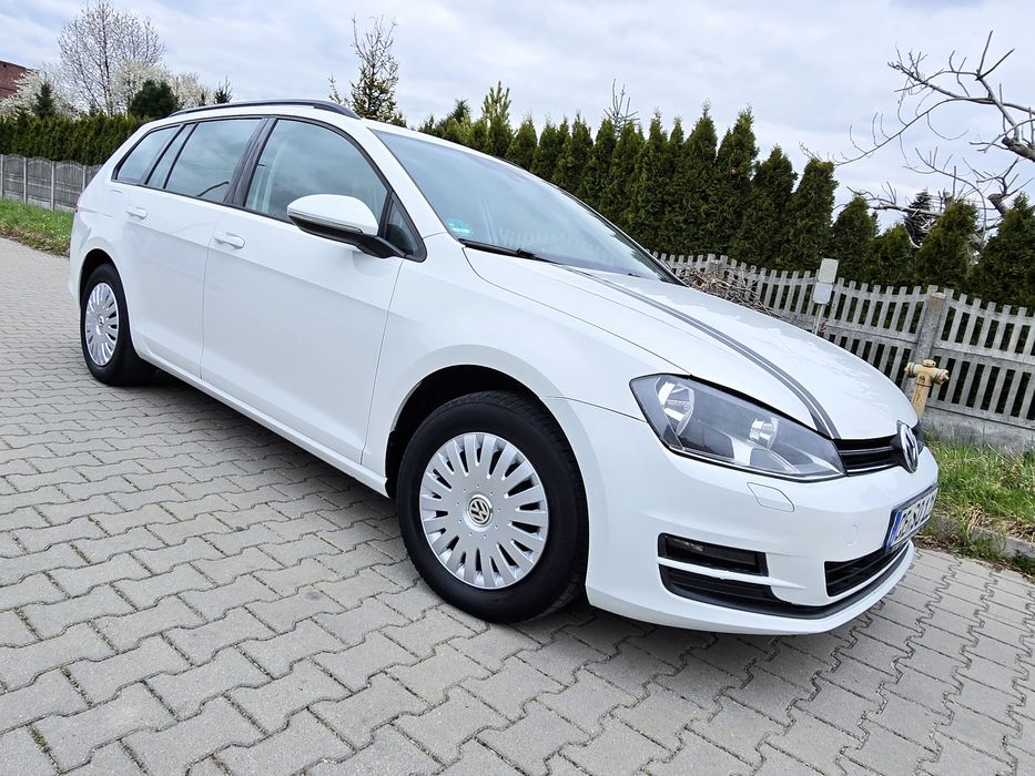 VV Golf 7 Kombi 1.6TDI 105KM Climatronic, Hak, Bez Rdzy, ZAMIANA