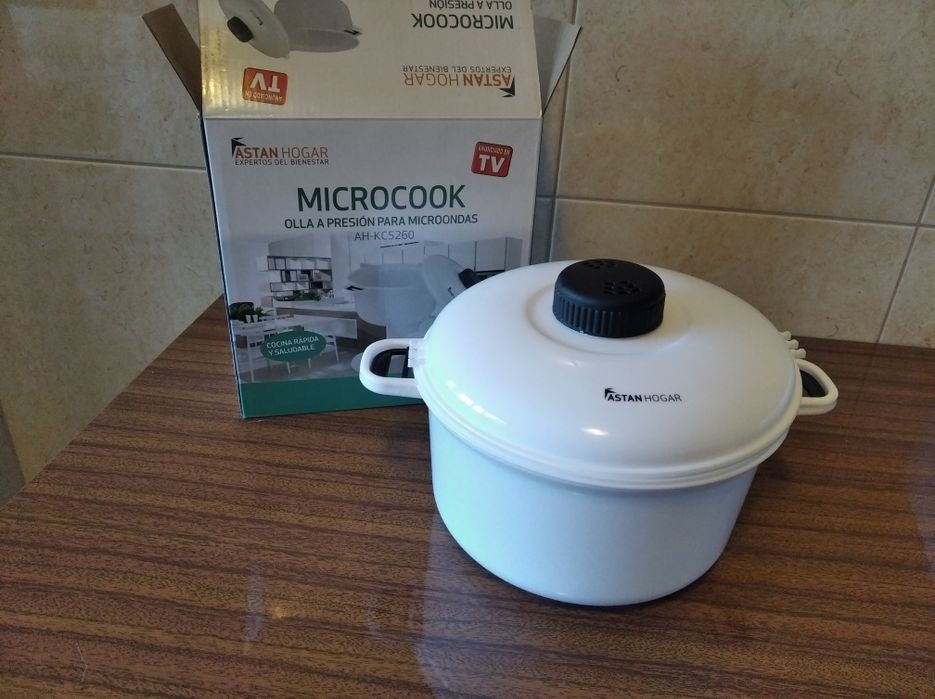 Tacho para cozinhar no microondas