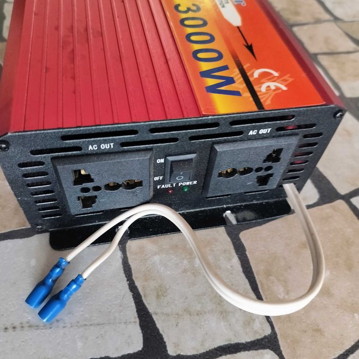 Inversor de energia 3000W de 12V para 220V