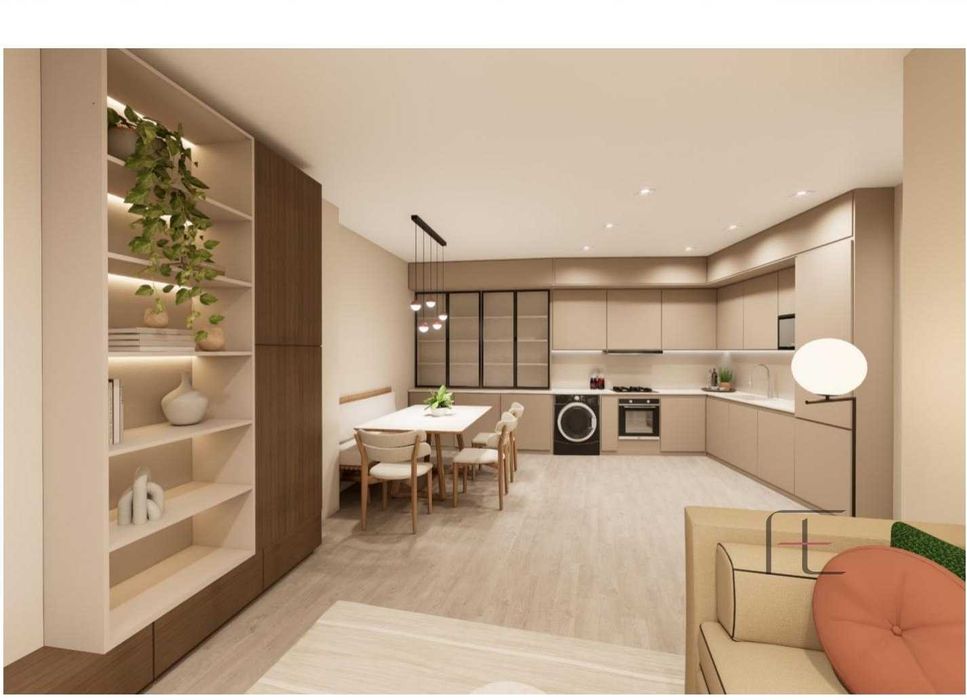 T2+1 em fase de acabamento com 110m2