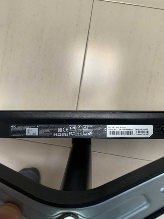 Monitores AOC 24B1H| 23.6" 1920 x 1080 FHD 60 HZ