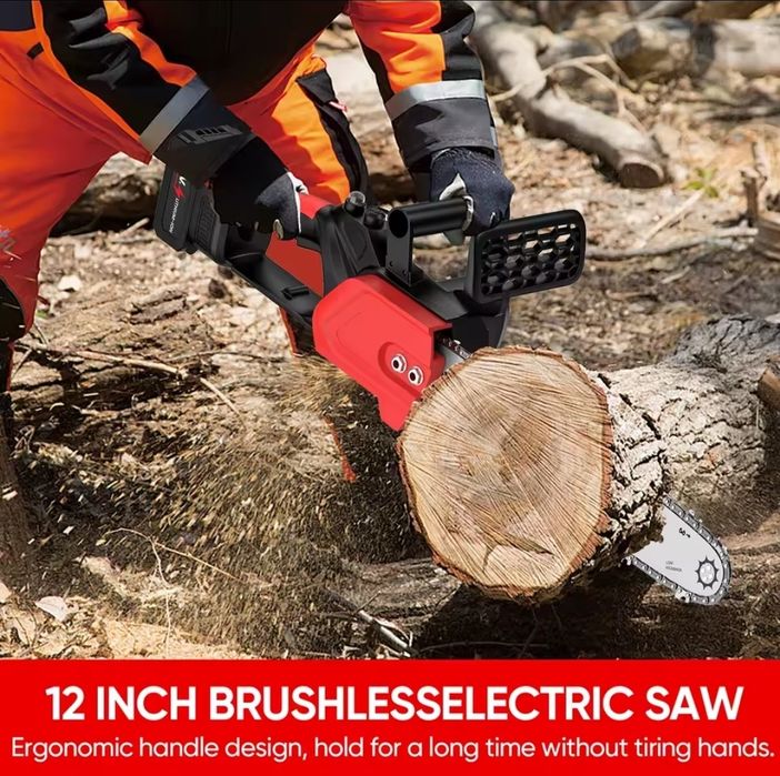 Motosserra 12" Motor sem escovas em Promoção