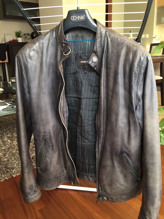 Kurtka skórzana Ochnik L.