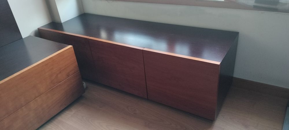 Mobília quarto cerejeira/wengue