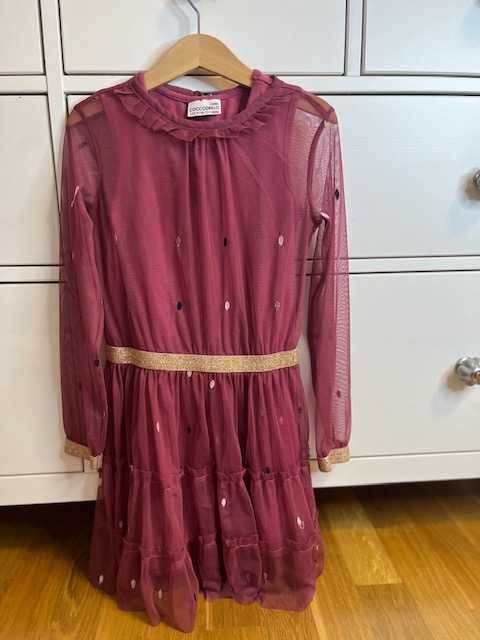 świąteczna sukienka Coccodrillo roz.122cm