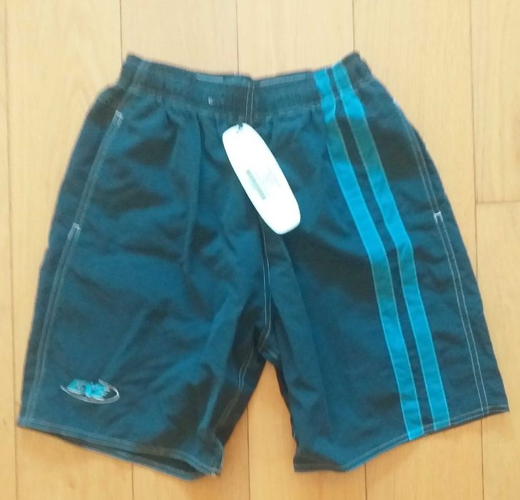 Calções Exercise azuis, tamanho S originais, novos.