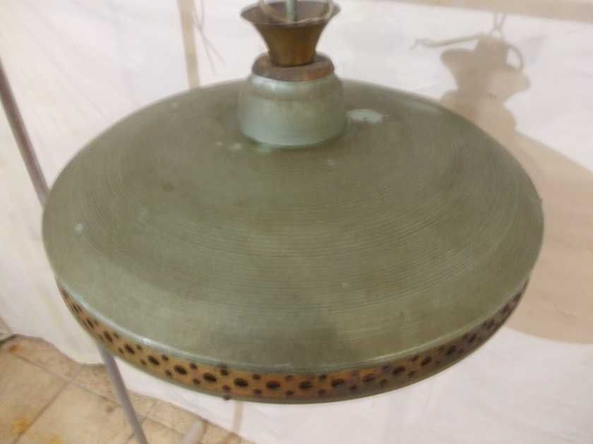 Stara lampa wisząca UFO L'DlB BRATYSLAVA lata 60 design vintage