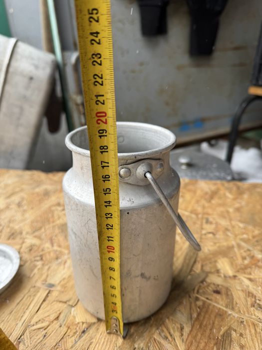 Бидон бидончик алюминиевый