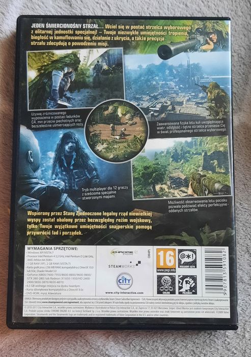 Gra PC Sniper Ghost Warrior PL