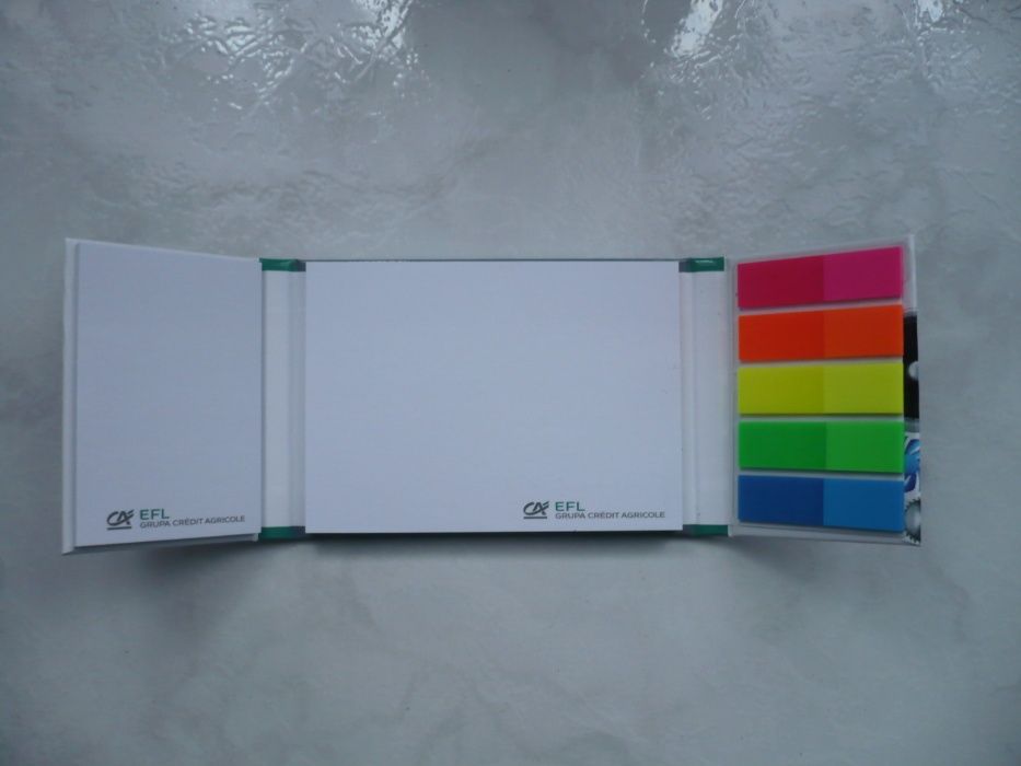 karteczki przylepne zestaw.