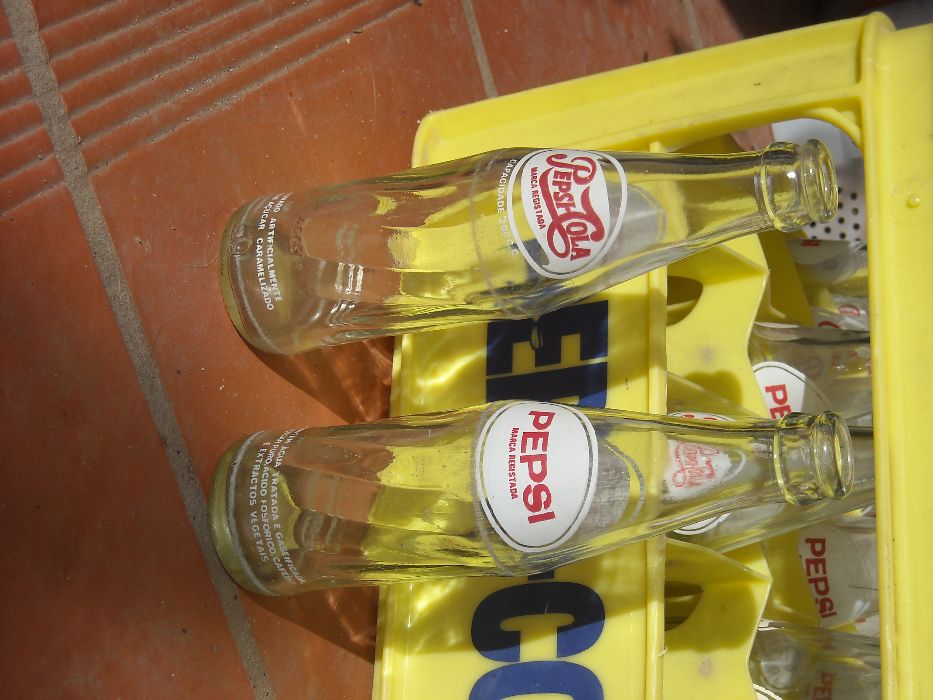 Garrafas antigas Pepsi Cola 20cl