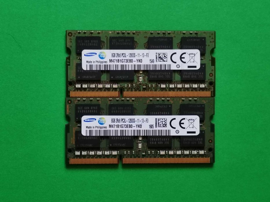 DDR3 16GB Samsung 12800 L
