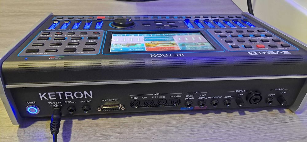 Modulo Ketron EventX + Pedaleira FS13