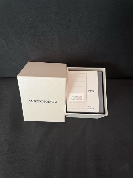Zegarek męski Emporio Armani AR2448 Renato srebrny