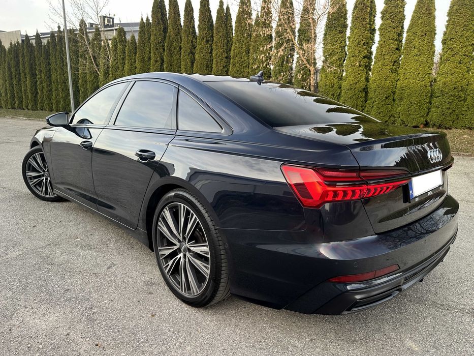 Audi A6 C8 2.0 TDI 204PS S-LINE Matrix Skóra Virtual OLED Kamery 20" !