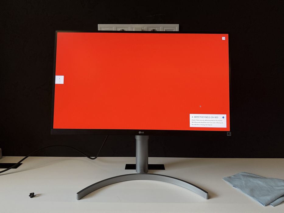 Монітор 4K LG 27UL650