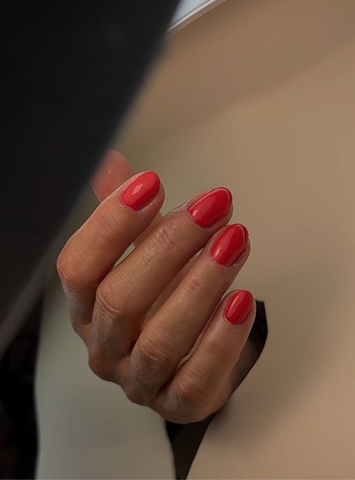 Unhas de gel , pedicure