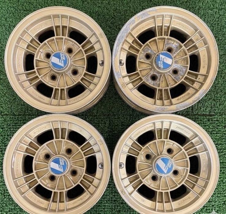 JANTES ENKEI MAG RACING 13" 6J 114,3 Raras Datsun Rally