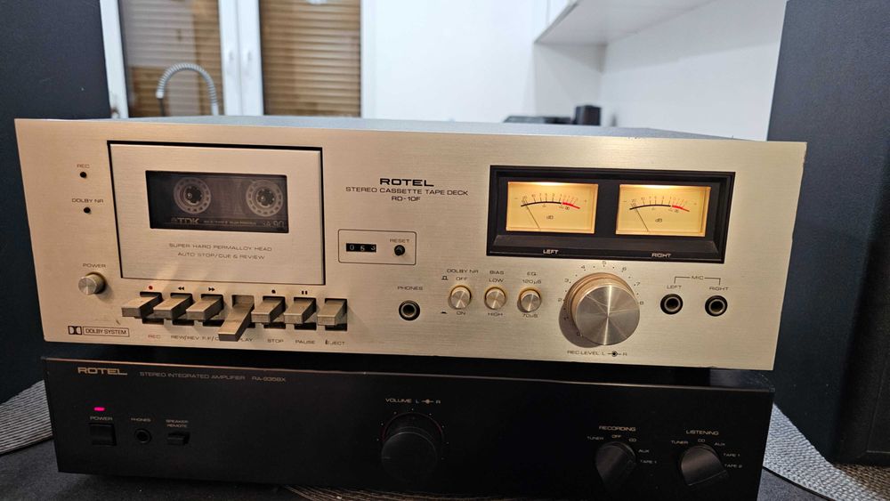 ROTEL RD-10F Deck stereo sprawny