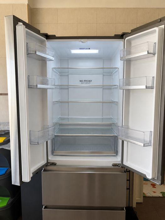Frigorífico Americano Haier HB16FMAAA – No Frost – Inox – Excelente Estado