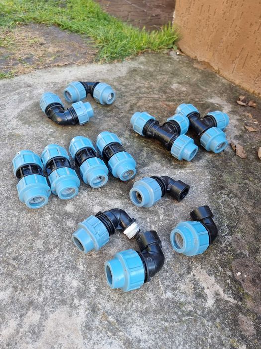 Перехідникі різні на 25 трубу для поливу газона