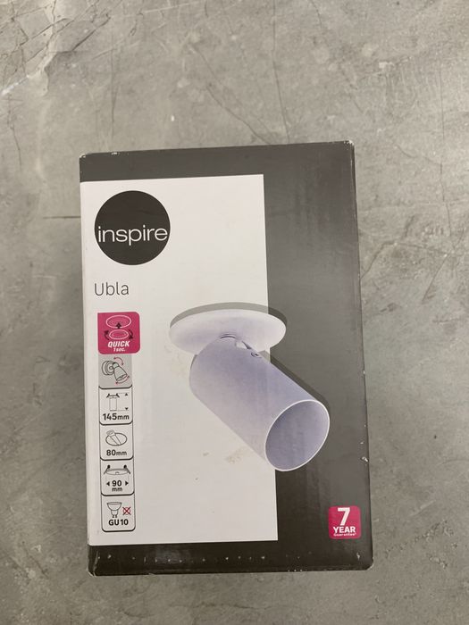 Oprawa natynkowa Ubla biała GU10 śr. 5.5 cm Inspire