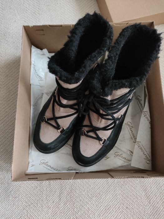 Buty śniegowce inuikki emu ugg 38 wełna owcza