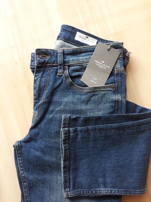NOWE jeansy CROSS, rozm. 180-182 cm spodnie dżinsy